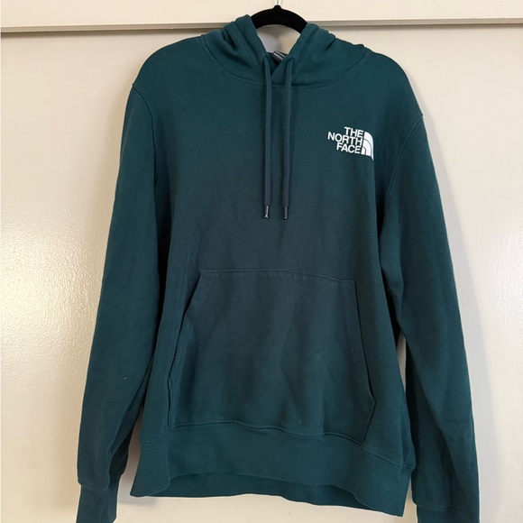 The North Face Men's forest green Hoodie Sweater - Picture 1 of 3